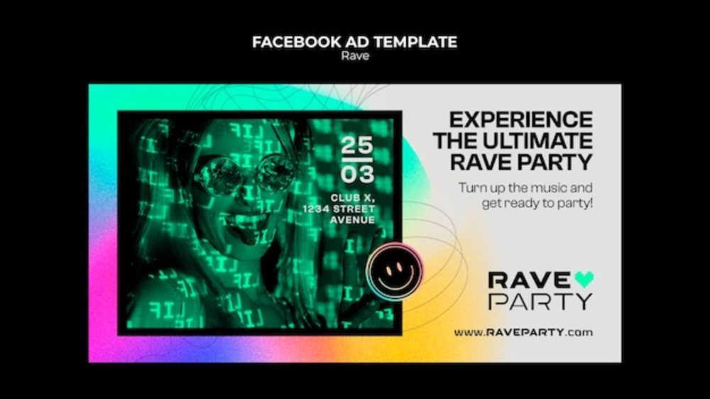 狂歡派對模板設計